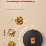 Portable Outdoor Cookware With Card Furnace