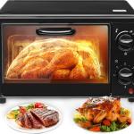 13L Electric Mini  Oven Grill Countertop Toaster Pizza Oven Temp Timer 800W
