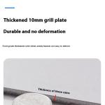 Electric Grill Commercial Equipment Gas Stall Cold Noodle Sheet Roasting Machine