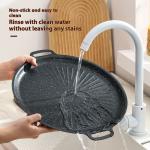 Household Non Stick Pot Wheat Rice Stone Barbecue Plate