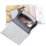 Stainless Steel Potato Wave Knife Kitchen Tools
