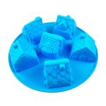 Silicone 3D Christmas Gingerbread House Cake Mold Chocolate For Houses Baking Tools Decorating Cookie Bakeware Mould