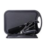 Black Steel Household Tools Kitchen Knife