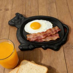 Steak Plate Cast Iron Grill Pan