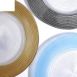 European-style Golden Electroplating Dishes For Household Use