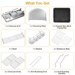 1Pc Foldable BBQ Grill Portable Charcoal Barbeque Grill Stainless Steel BBQ Grill For Picnic Camping Yard Cooking Fedex Shipping