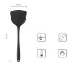 Silicone spatula non-stick cookware special kitchen set