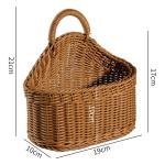 Plastic Woven Kitchen Ginger Garlic Hanging Basket Toiletries Simple Kitchen Utensils Spoon Chopsticks