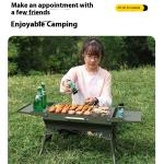 Installation-free Integrated Portable Barbecue Grill