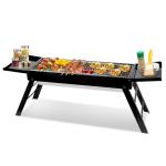 1Pc Foldable Charcoal BBQ Grill Stainless Steel Grill Net Easy Setup Portable Tabletop Barbecue Grill For Camping Picnic Outdoor Party Yard Fedex Shipping
