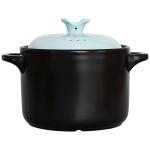 Soup ceramic casserole stew pot