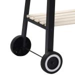Charcoal Grill Stand Grill with Wheels