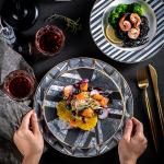 Western food, dishes, plate