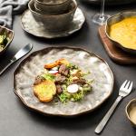 Japanese Stone Tableware Old-fashioned Porcelain Stoneware Dishes
