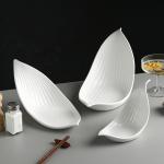 Creative Shaped Irregular Cold Dishes Plate Private Dining Special Tableware