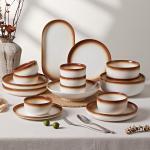 New Household Underglaze Colored Bowls And Dishes