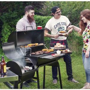 Courtyard Barbecue Grill Outdoor American Charcoal Household
