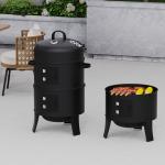 3-in-1 Smoke Oven Outdoor Smoked Barbecue Grill