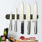 Placstic Block Storage Holder Chef Rack Strip Utensil Kitchen For Metal Knife