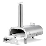 12' Outdoor Pizza Oven Portable Pellet/Gas Pizza Oven  For Camping