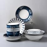 Jingdezhen Ceramic Japanese Dishes Set Net Celebrity Tableware