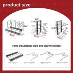 Adjustable Pot Rack, Kitchen Rack, And Storage Rack, Kitchen Organization And Storage
