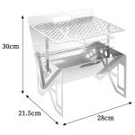 Outdoor Portable Single Grill Stainless Steel Grill