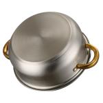 12Pcs Stainless Steel Casserole Saucepan Stock Pot Set Kitchen Induction Cookware