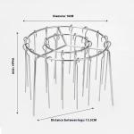 Air Fryer Universal Stainless Steel Vertical Grill Rack