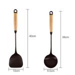 Household Kitchen Wooden Handle Shovel Cooking Utensils Set