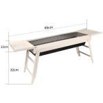Outdoor Portable Folding Barbecue Grill Household Charcoal Barbecue Rack