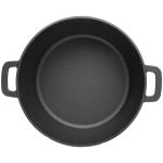 One In One Pre Seasoned Cast Iron Dutch Oven With Dual Handles, Outdoor Camping Deep Pot, With 2 Silicone Handle Covers, Banned Platform Temu