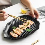Ceramic sushi dishes
