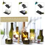 Support pan European shipping--New Glass Bottle Cutting Machine Set, 19-Piece Set, Multifunctional Cutting Tools For Wine And Glass Bottles, For Handmade Round, Square Bottles