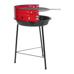 Outdoor BBQ Grill Portable 13-inch Simple Barbecue Rack Charcoal Wood-Fired Grill