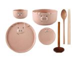 Cute Dishes Set Ceramic Japanese Cartoon Tableware