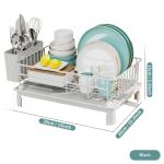 Kitchen Shelf For Storing Bowls And Dishes Draining Rack