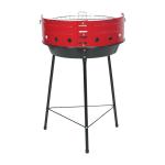 Outdoor BBQ Grill Portable 13-inch Simple Barbecue Rack Charcoal Wood-Fired Grill