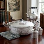 925 Sterling Silver Elegant Silver Serving Casserole Pot with Intricate Floral Engravings and Matching Lid - Handicraft