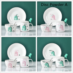 Cute Cartoon Dinosaur Ceramic Bowls And Dishes