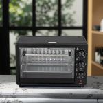 22L Electric Oven Grill Countertop Mini Toaster Pizza Oven W Temp Timer