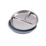 1PCS Stainless Steel Dishes Plate Detachable Suction Bowl Fo
