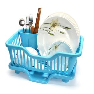 Kitchen shelf storage rack rack plastic dishes Lishui racks kitchen rack factory outlets