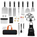 Cooking Shovel BBQ Shovel Teppanyaki Tool BBQ Combination Grill