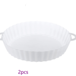 Air Fryer Tray Silicone Kitchen Supplies AirFryer Silicone Pot Grill Pan Accessories Disposable Paper Liner
