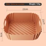 Food Grade Air Fryer Silicone Baking Tray
