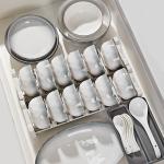 Light Gray Ceramic Bowls And Dishes