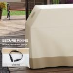 71W X 188Lcm PU Coated Protective Grill Cover - Beige