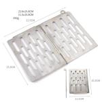 Outdoor Picnic Simple Portable Mini Barbecue Grill Grill Plate Stainless Steel Folding Grill Grill Grill