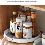 Kitchen Rotary Tray Seasoning Utensils Storage Rack Desktop Tray